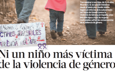 Ni un niño más víctima de la violencia de género por Julia Clavero