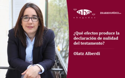 ¿Qué efectos produce la declaración de nulidad del testamento?