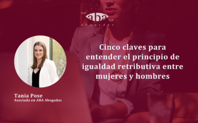 Cinco claves para entender el principio de igualdad retributiva entre mujeres y hombres