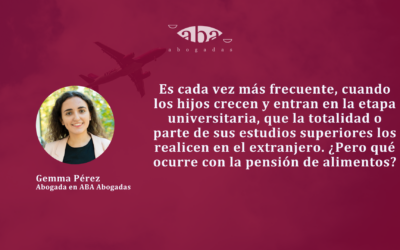 ¿Debo seguir abonando la pensión de alimentos si mi hijo cursa sus estudios en el extranjero?