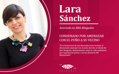 Condenado por amenazar con el puño a su vecino
