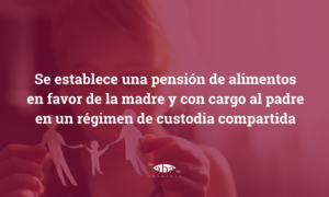 diseño pensión de alimentos a favor de la madre