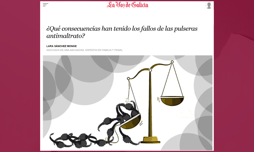 ¿Qué consecuencias han tenido los fallos de las pulseras antimaltrato? | La Voz de Galicia