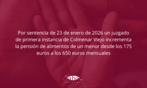 Incremento pensión de alimentos