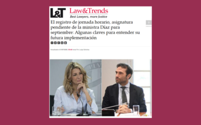 Law&Trends | Registro de jornada digital: el nuevo sistema reforzará la prueba de las horas extra y exigirá adaptación a las pymes