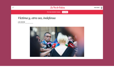 La Voz de Galicia | Fallos en las pulseras antimaltrato: las víctimas, de nuevo indefensas